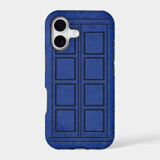 Capa de iPhone 5 Diário da Caixa de Polícia Azul