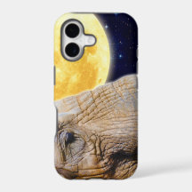 Capa de iPhone 5 Elefante & Lua