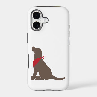 Capa de iPhone 5 para labrador retriever chocolate