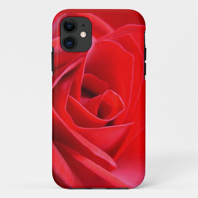 Capa de iPhone 5 Rosa Vermelha Rosas Capas de iPho (Verso)