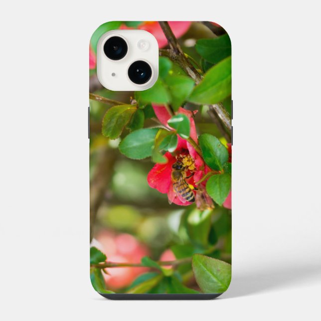 Capa de iPhone Abelha e Azaléia (Verso)