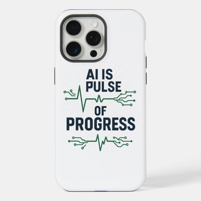 Capa de iPhone AI Pulso de Progresso | Evolução Te (Verso)