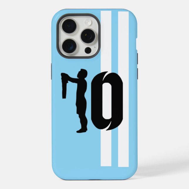 Capa de iPhone, Apple iPhone 15 Pro Ma messi (Verso)