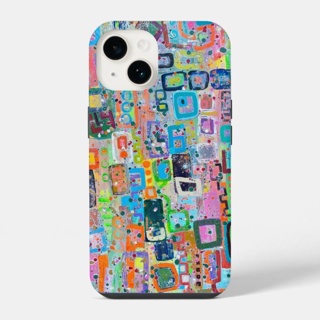 Capa de iPhone Block Party (Verso)