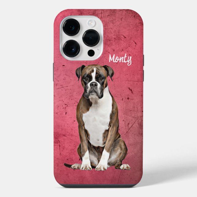 Capa de iPhone Boxer Grunge Case-Mate (Verso)