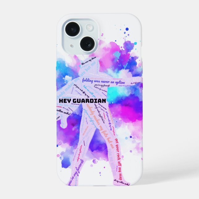 Capa de iPhone Bright Hunter (Verso)