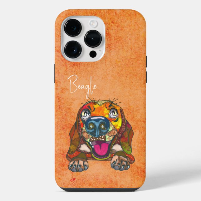 Capa de iPhone Case-Mate Cara Feia de Beagle (Verso)