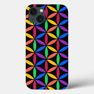 Capa de iPhone Case-Mate com círculos de arco-íris