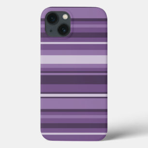 Capa de iPhone Case-Mate com listras de lavanda