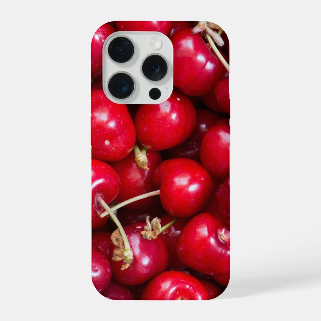 Capa de iPhone Case-Mate com padrão de cereja doce (Verso)