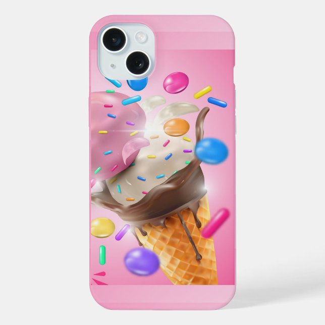 Capa de iPhone Case-Mate Cone de Sorvete (Criador carregado)