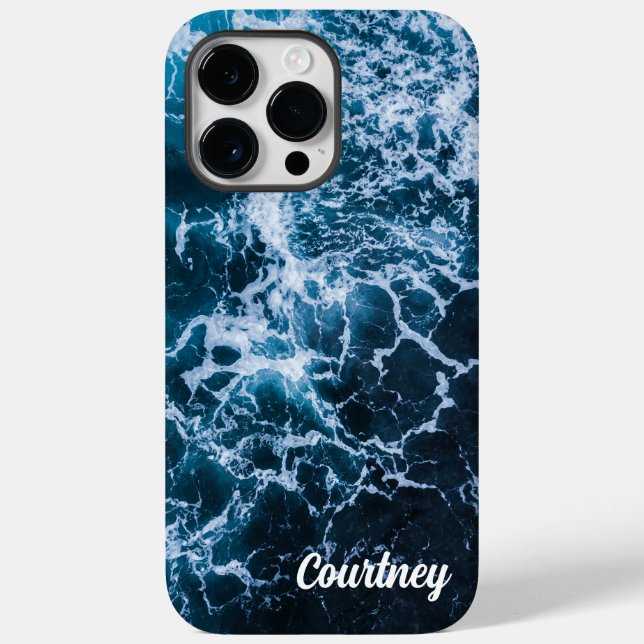 Capa de iPhone Case-Mate de Verão Oceano Tropical  (Verso)