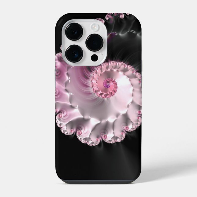 Capa de iPhone Case-Mate Fractal da Concha Espiral (Verso)