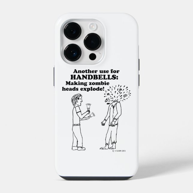 Capa de iPhone Case-Mate Handbells Zumbi Explode (Verso)