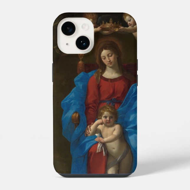 Capa de iPhone Case-Mate Virgem Da Cadeira (Verso)