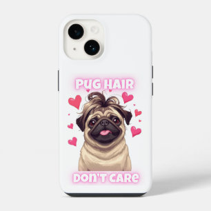 Capa de iPhone – Citação Divertida de Pug: Pelo de
