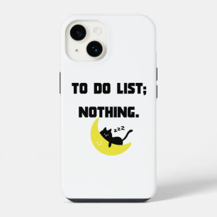 Capa de iPhone com citação engraçada 'LISTA DE TAR