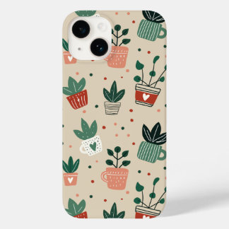 Capa de iPhone com design Eu molho minhas plantas