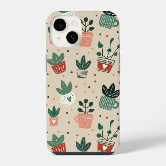 Capa de iPhone com design Eu molho minhas plantas