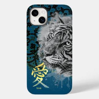 CAPA DE IPHONE COM RENDADO ANTIGO TIGRE PINTADO KA