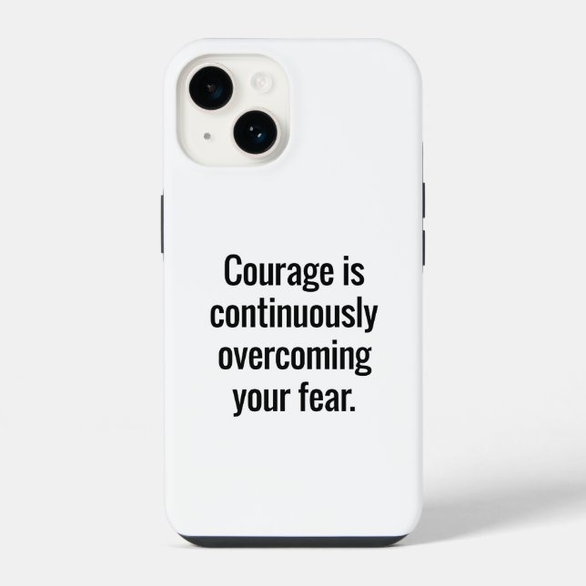 Capa de iPhone Coragem (Verso)