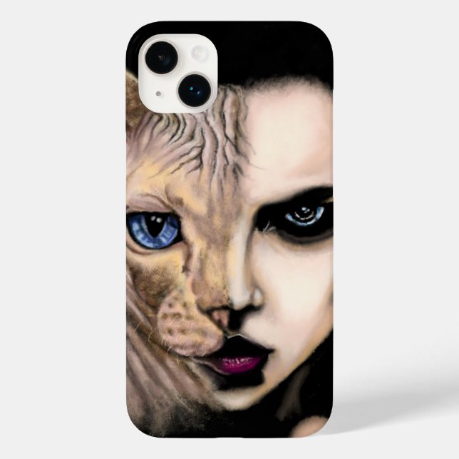 Capa de iPhone da Mulher-Gato (Verso)