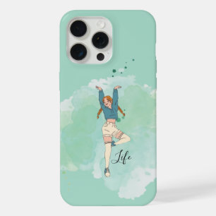 Capa de iPhone Dança de Vida Alegre 15