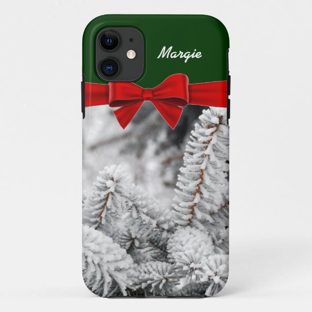 Capa de iPhone de Natal Personalizada (Verso)