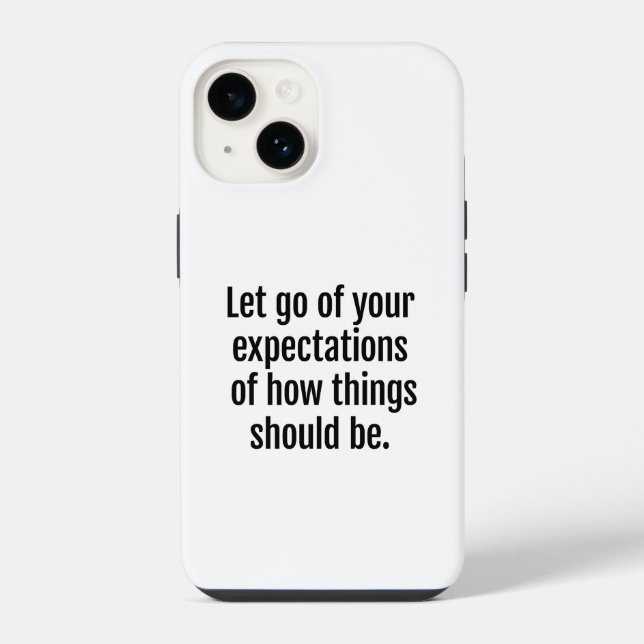 Capa de iPhone Expectativas (Verso)