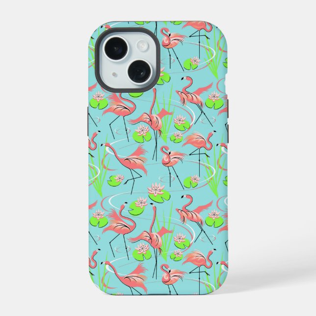Capa de iPhone Flamingo Fandango Multi (Verso)