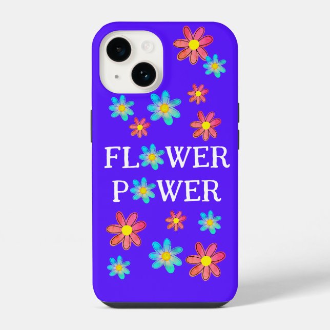 Capa de iPhone Flower Power Fun Case-Mate (Verso)