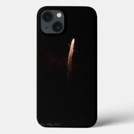 Capa de iPhone Fogo de Artifício Dourado