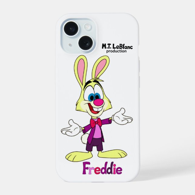 Capa de iPhone Freddie Bunny (Verso)