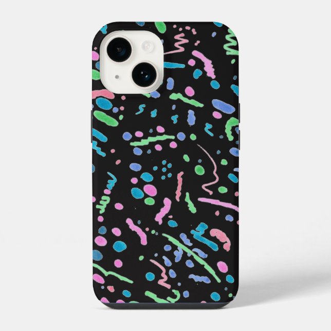 Capa de iPhone Funky Splatter (Verso)