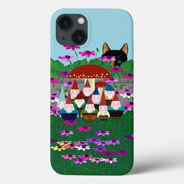 Capa de iPhone Gnomos (Verso)
