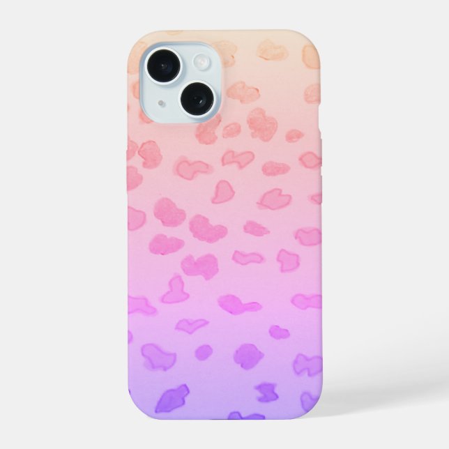 Capa de iPhone Gold Cheetah (Verso)