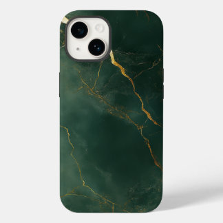 Capa de iPhone / iPad de pedra de mármore azul ele
