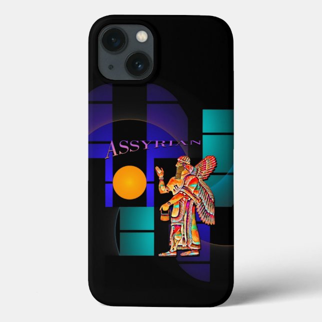 Capa de iPhone / iPad do Anunnaki Assírio (Verso)