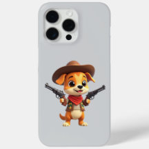 Capa de iPhone/iPad do Caubói Bebê Cachorro