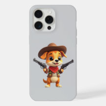 Capa de iPhone/iPad do Caubói Bebê Cachorro