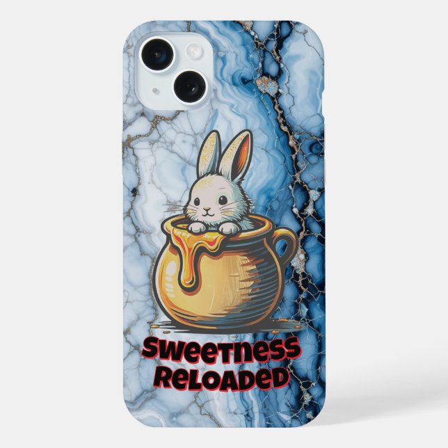 Capa de iPhone / iPad Honey Bunny (Verso)