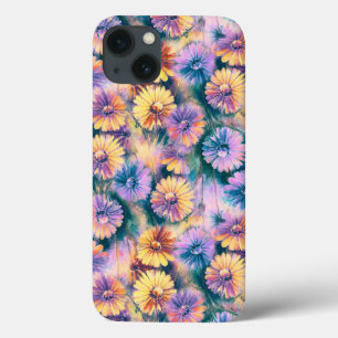 Capa de iPhone / iPad Margaridas Aquarela