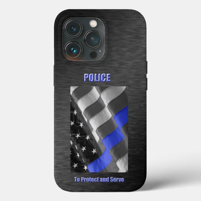 Capa de iPhone / iPad para polícia (Verso)