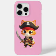 Capa de iPhone/iPad Pirate Baby Cat