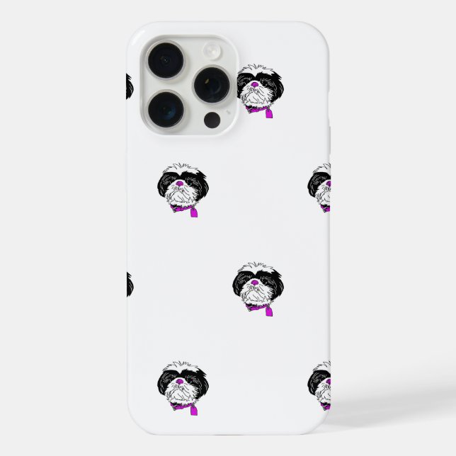 Capa de iPhone / iPad Shih Tzu (Verso)