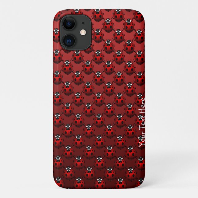 Capa de iPhone Ladybug Capas de Celular Lady Bird  (Verso)