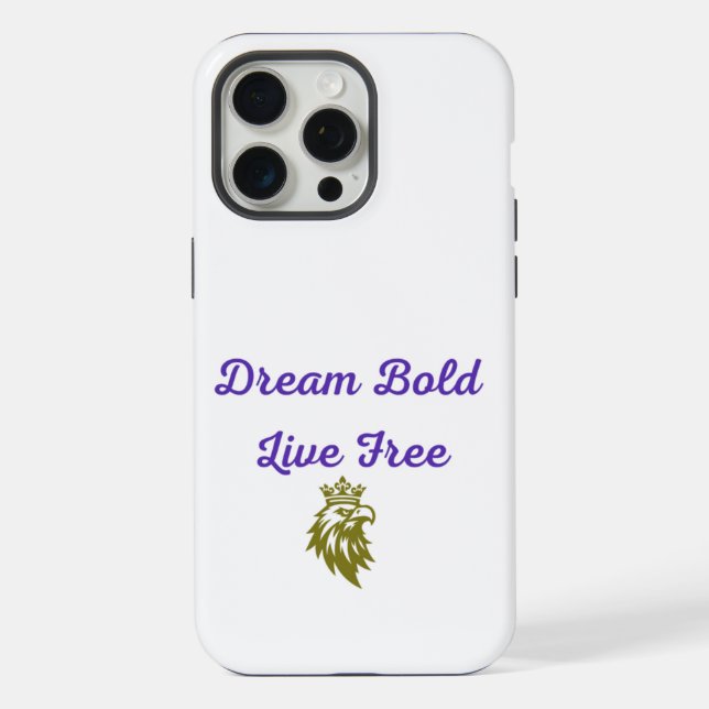Capa de iPhone Live Free (Verso)