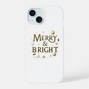 Capa de iPhone Merry & Bright – Minimalista Elegan