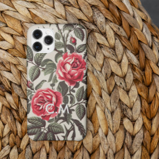 Capa de iPhone Monograma Rose Reverie