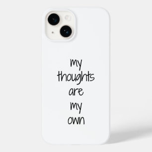 Capa de iPhone My Thoughts